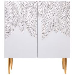 Комод Тропик Стайл с 2 полками Айс Голд