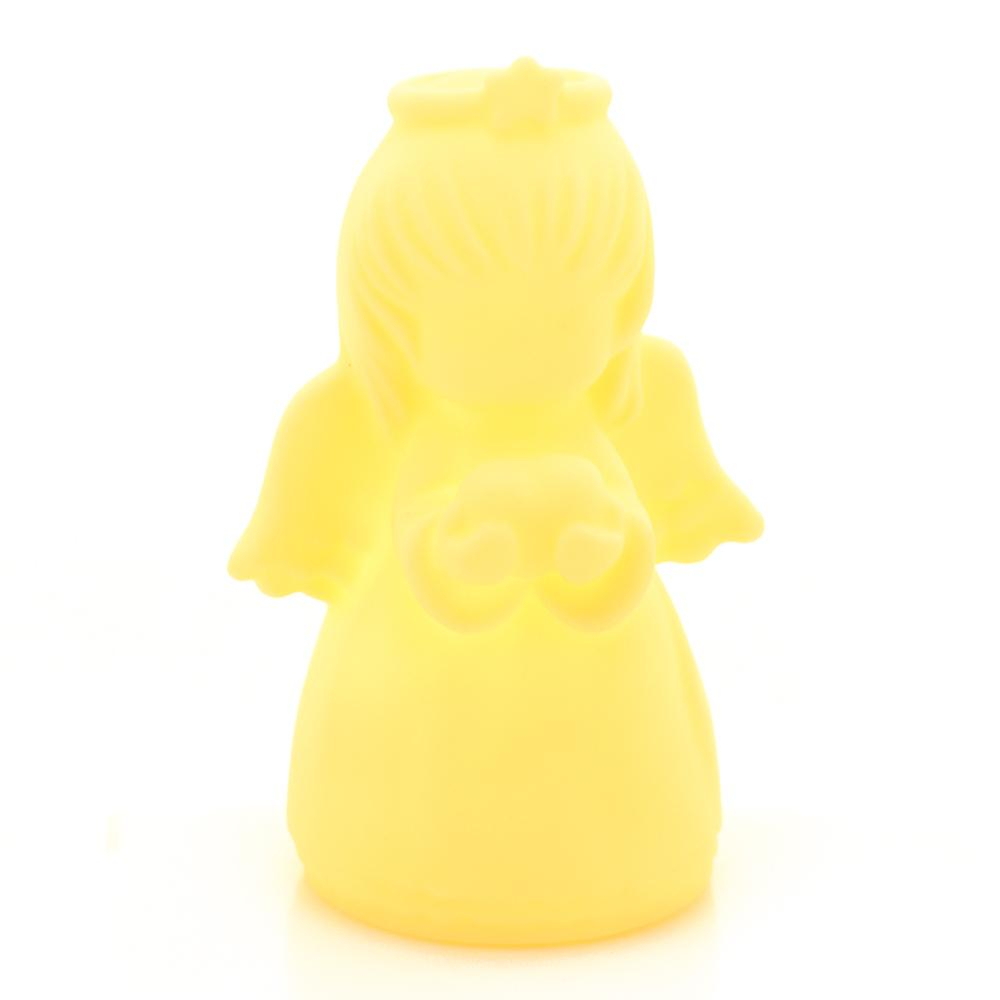 Ночник Ангел 14см 4 цвета микс кор