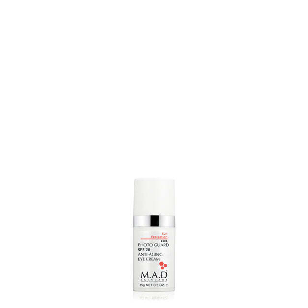 M.A.D SOLAR PROTECTION PHOTO GUARD SPF 20 ANTI AGING EYE CREAM 15ml