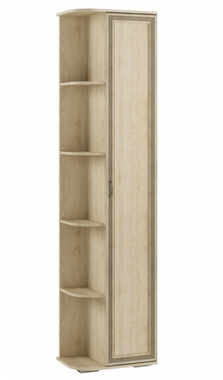 Шкаф торцевой ЛШ-26, Ливорно, Дуб сонома