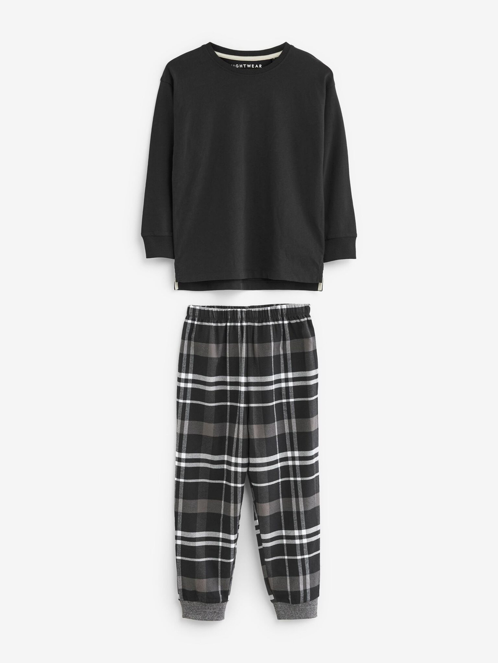 Пижама для мальчика Next K99-095, 2 шт., Черный, Серый