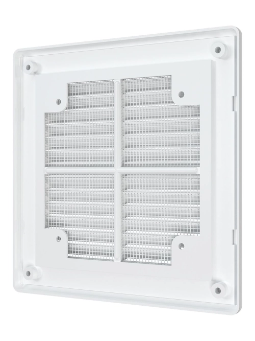 Решетка вен. разъем. с сеткой 150*150 беж. 1515Р