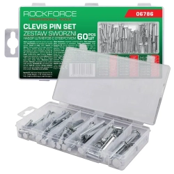Штифты с отверстием, набор 60пр. RockFORCE RF-06786