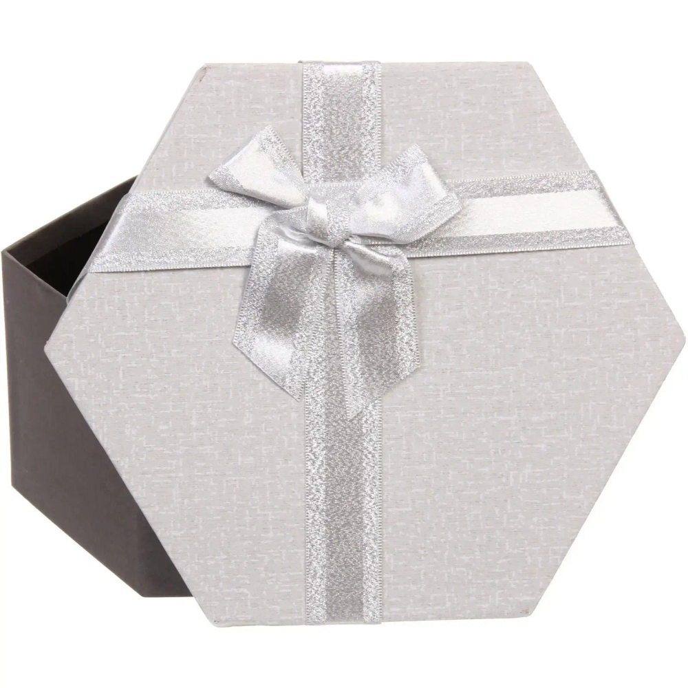 Коробка подарочная «Ванильная нежность» 22*19*10 см, серый