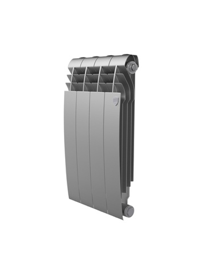 Радиатор биметаллический Royal Thermo BILINER B 500 Серебристый - 4 секц.