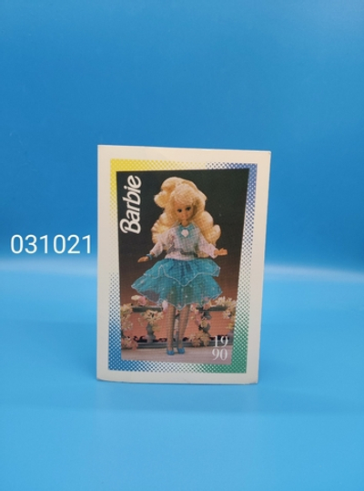 Аксессуар винтажная карточка Барби 90х 031021