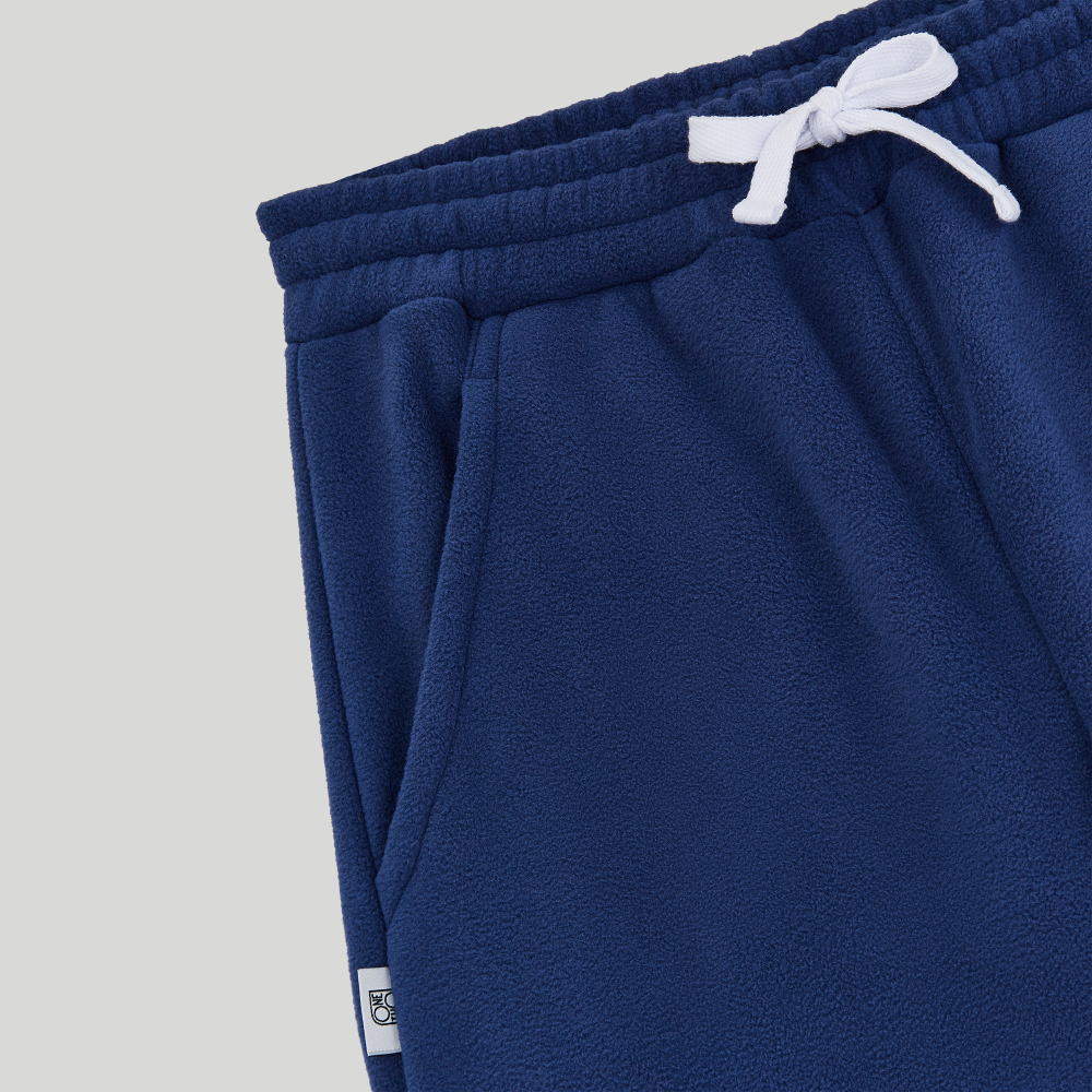 Drawstring Sweatpants Navy Smoke