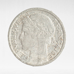 France, 50 Centimes 1944 - Light Type, Pierre-Alexandre Morlon, VF