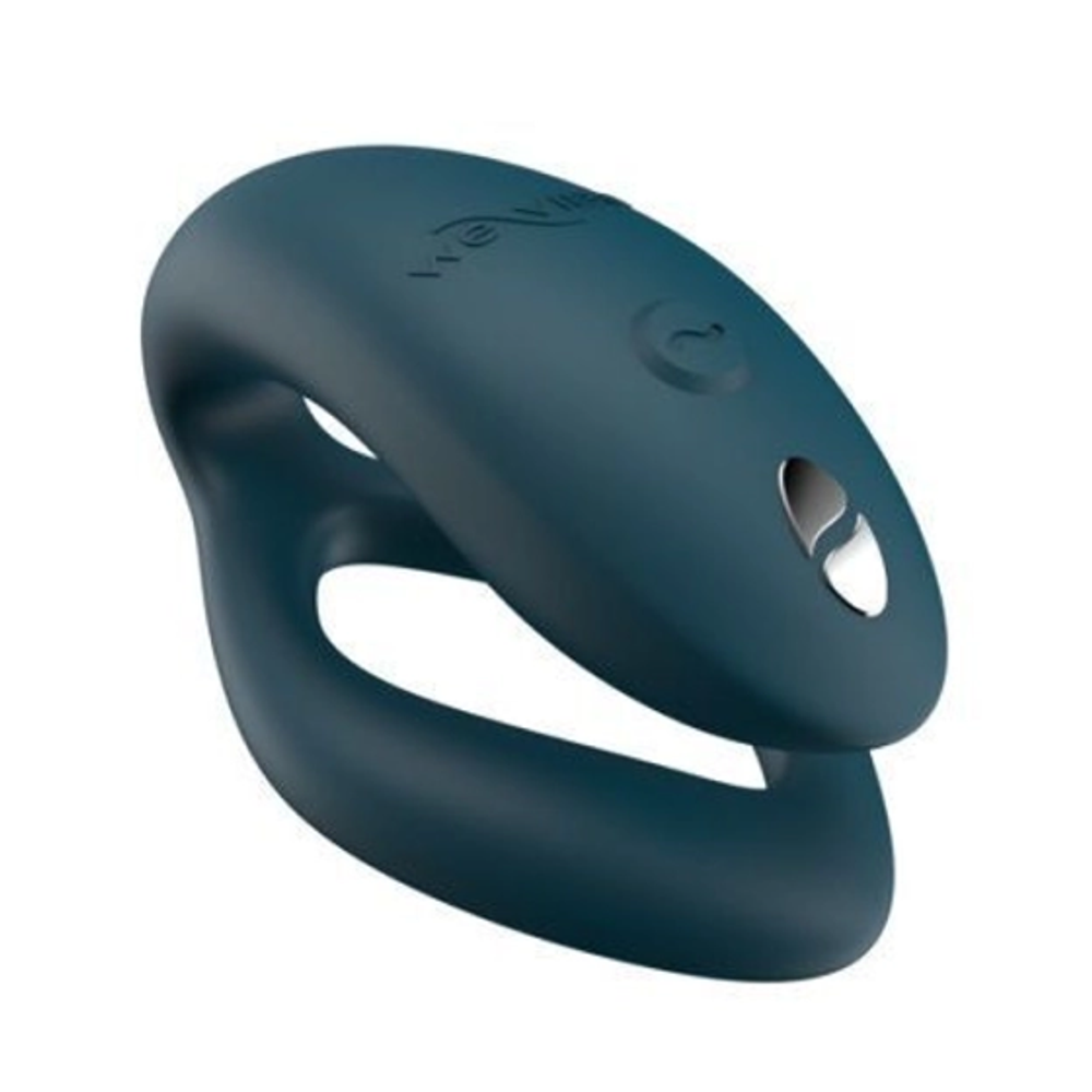 Темно-зеленый вибратор для пар We-Vibe Sync O