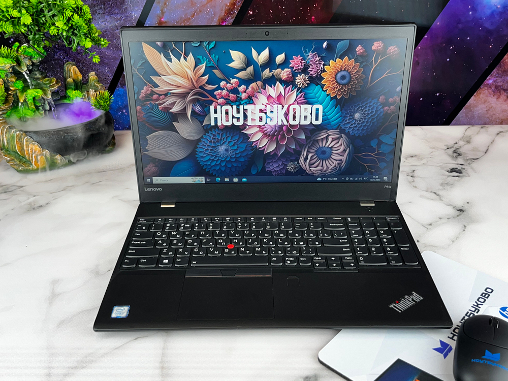 Ноутбук Lenovo ThinkPad P51s, Core i7-6500U, 15.6", FHD, IPS Quadro M520 2Gb, Windows Pro, Чёрный, Русская раскладка