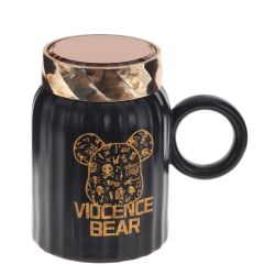 GAEM Кружка с крышкой, 500 мл, L14 W9 H13 см, 4в.