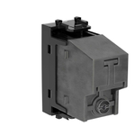 Розетка TV оконечная модульная, "Avanti", "Черный квадрат", 1 модуль