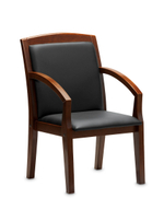 Кресло для посетителей Цюрих DL кожа