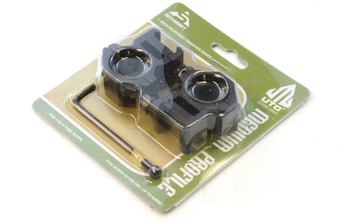 Кольца UTG AccuShot 25,4мм на Weaver, средние (RGWM-25M4)