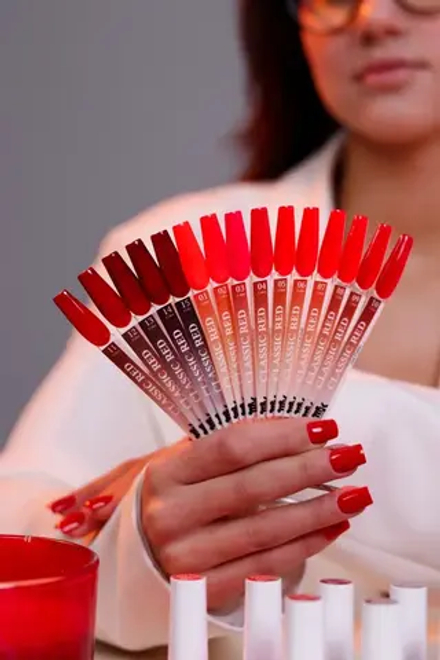 Гель-лак M&K Classic Red 15, 10мл.