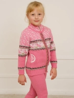 Кофта - бомбер вязаная