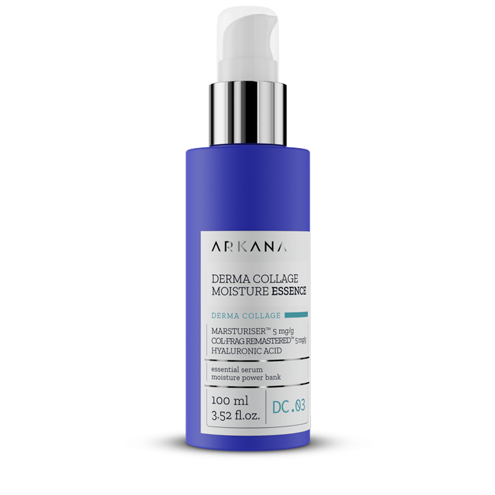 Derma Collage Moisture Essence - Увлажняющая эссенция для лица с коллагеном, 100 мл