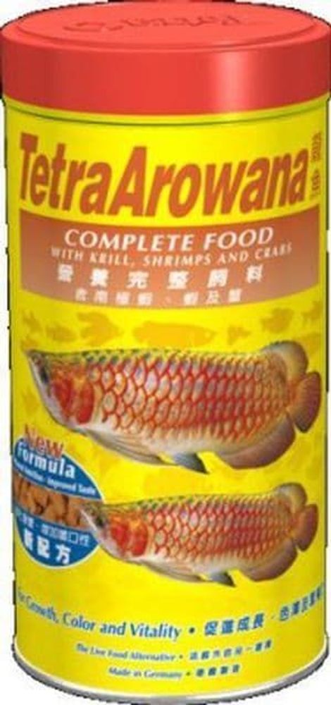 TetraArowana Mini корм для араван в палочках 1 л