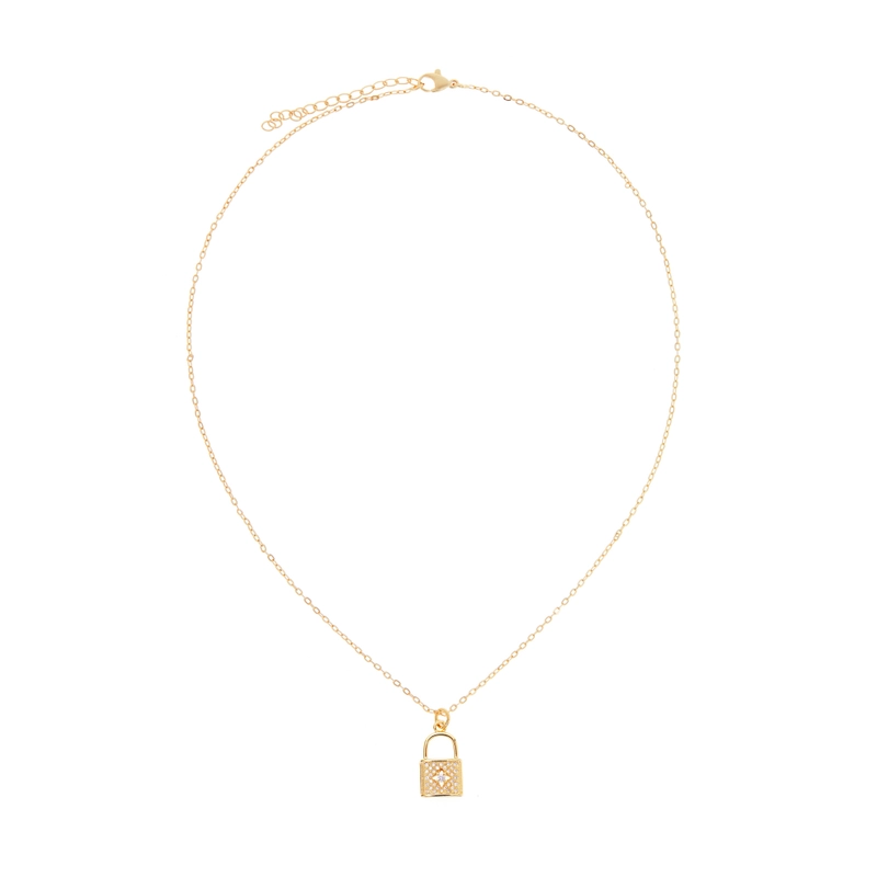 Колье Роскошный Замочек