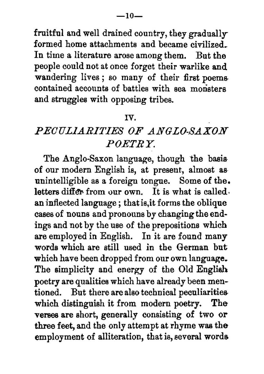 An Introduction to Early English Literature: From the Lay of Beowulf to Edmund Spenser | William Burt Harlow
