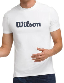Мужская теннисная футболка Wilson Easy Street - белый