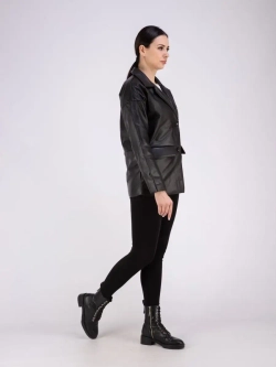 Кожаная куртка весна из натуральной кожи