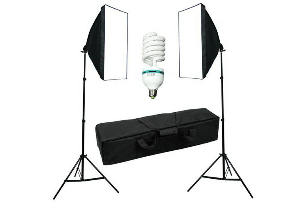 Комплект постоянного света FST ET-402 KIT флуоресцентный