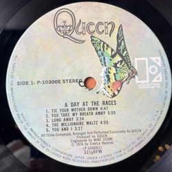 Винтажная виниловая пластинка LP Queen A Day At The Races (Japan 1976) (No Obi) Somebody To Love