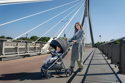 Детская прогулочная коляска Espiro Wave 2024 317 gray melody