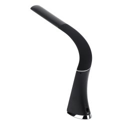 Настольный светильник ЭРА NLED-461-7W-BK светодиодный черный | Светодиодные настольные лампы
