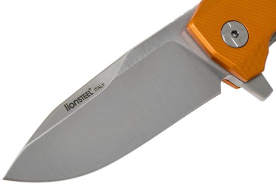 Складной нож Lion Steel "ROK-A OS" L/ROK A OS c клинком из стали Böhler M390 Microclean®, рукоять ERGAL