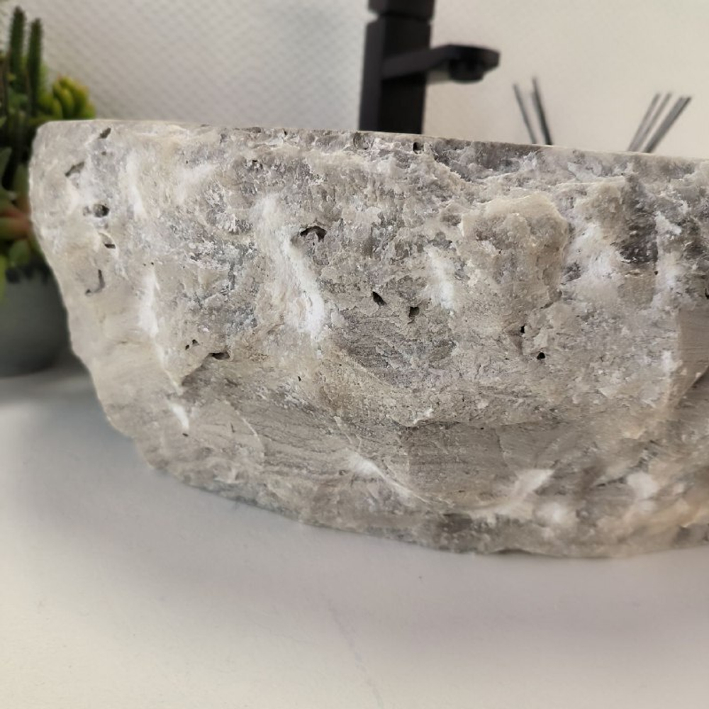 Раковина из оникса Erozy Grey EO-63184 51*40*15 0096