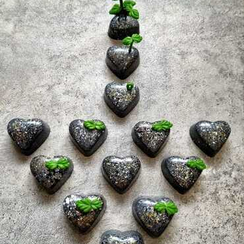 380 | Форма для шоколадных изделий "Сердечко" (275*175 мм)