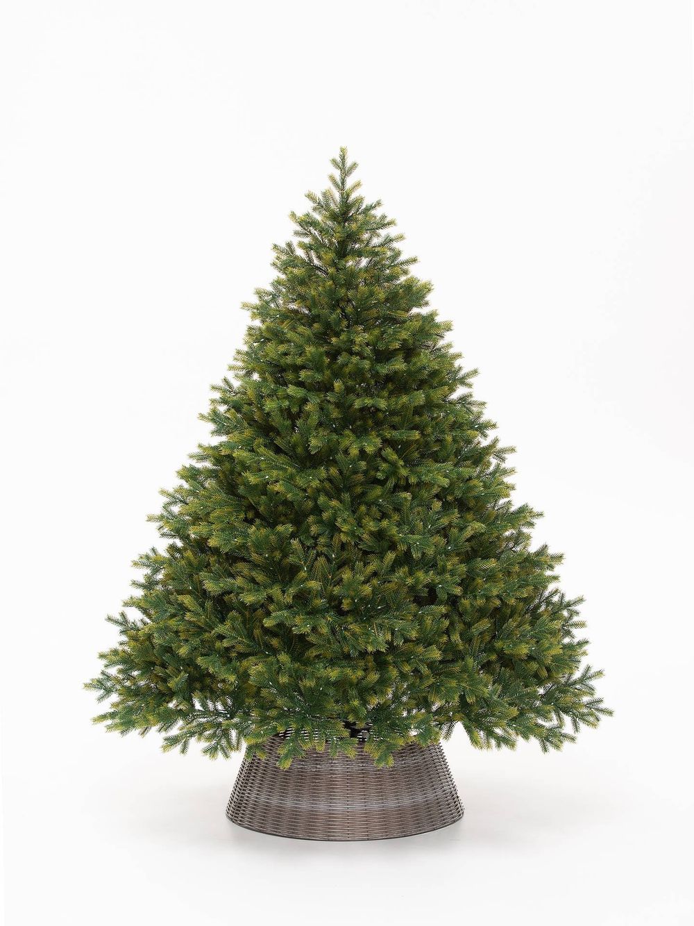 Елка с гирляндой «Эрмитажная» (Литая хвоя) 270 см / 2,7 м