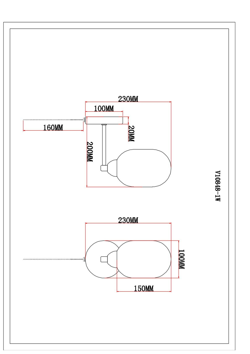 Бра Moderli V10848-1W Gracy
