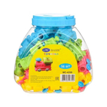 Точилка Basir, одинарная, с контейнером, серия "Паровозик", 4*3.5 см