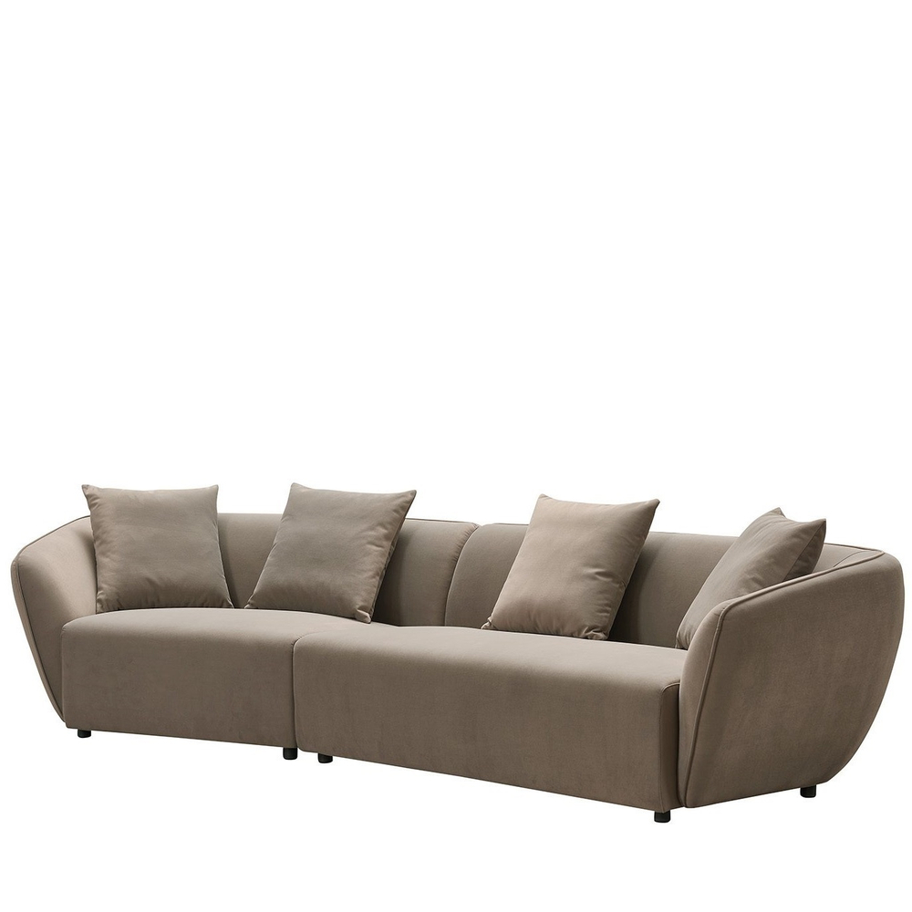 Диван ROCKS SF024 4-х местный угловой бежевый 5100-5 угол левый