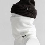 Флисовый шарф-труба Footwork Hoop White