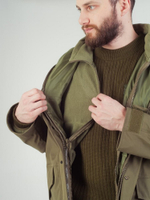 Костюм демисезонный мембранный на флисе олива