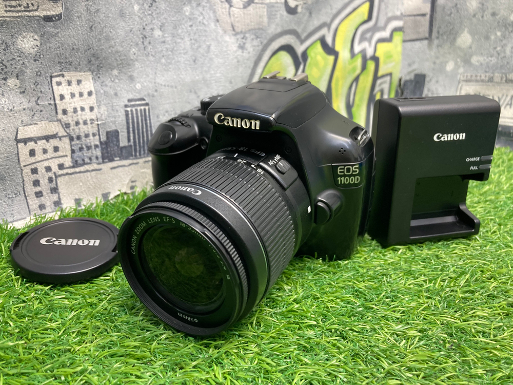 Canon EOS 1100D kit 18-55mm 59.200 кадров