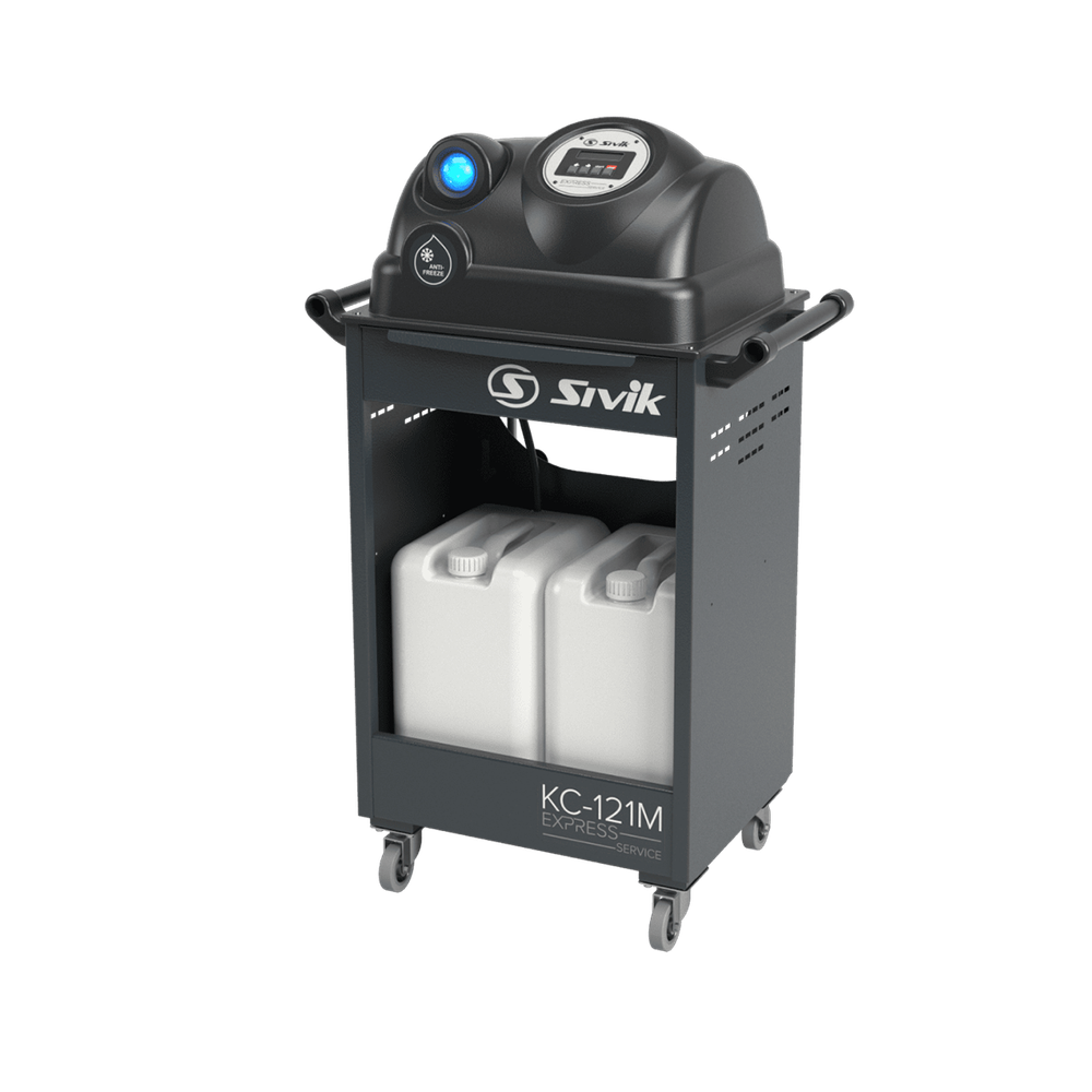 Установка для замены охлаждающей жидкости КС-121М Красный RAL3020