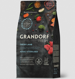 GRANDORF FRESH Ягненок с бататом для стерилизованных кошек
