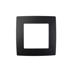 12-5001-05 ЭРА Рамка на 1 пост, Эра12, антрацит | Эра 12 Антрацит