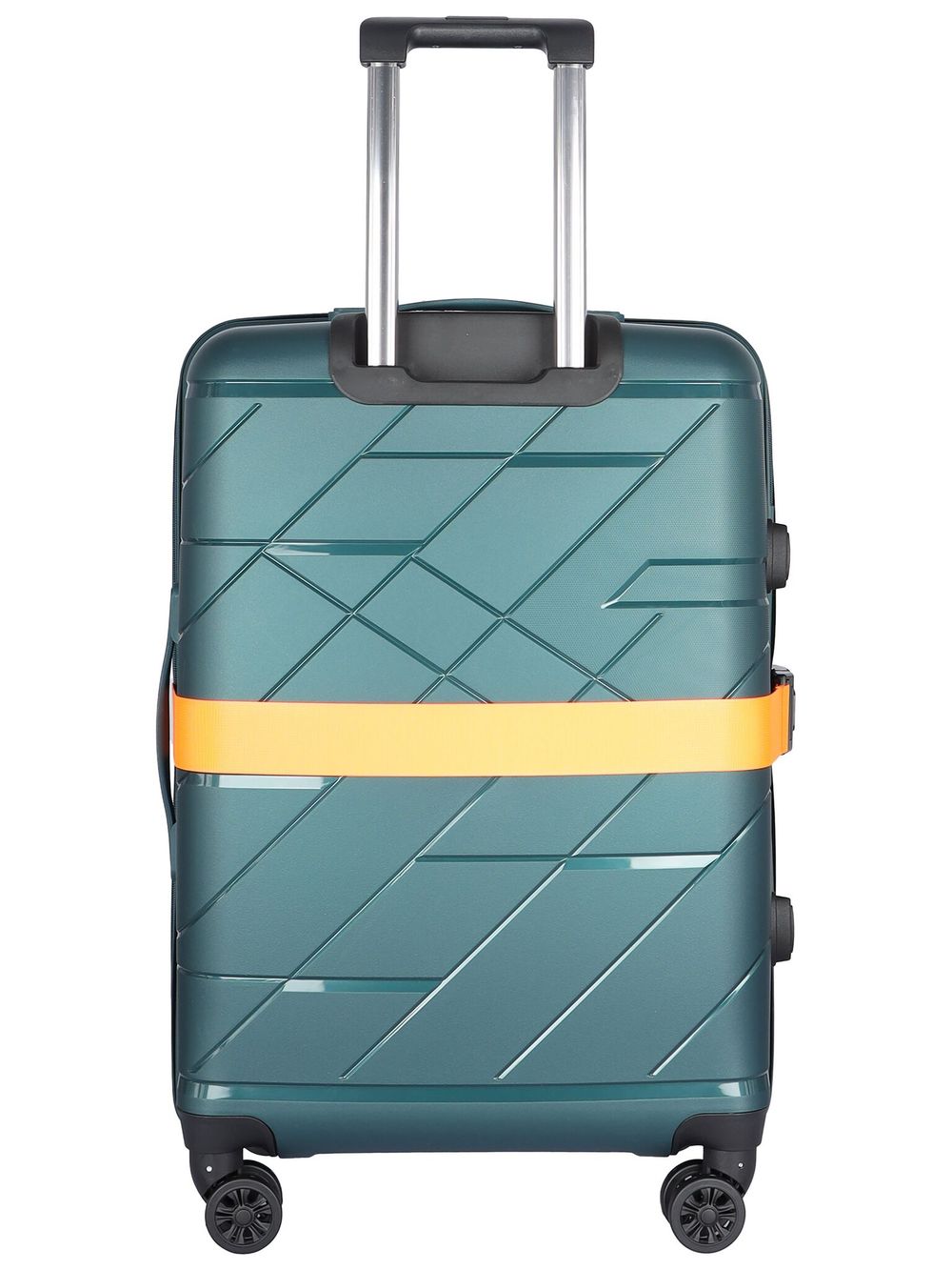 Чемодан 463 / С ремнем / Полипропилен