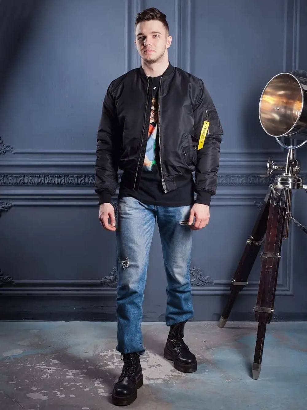 Лётная куртка ma1 bomber