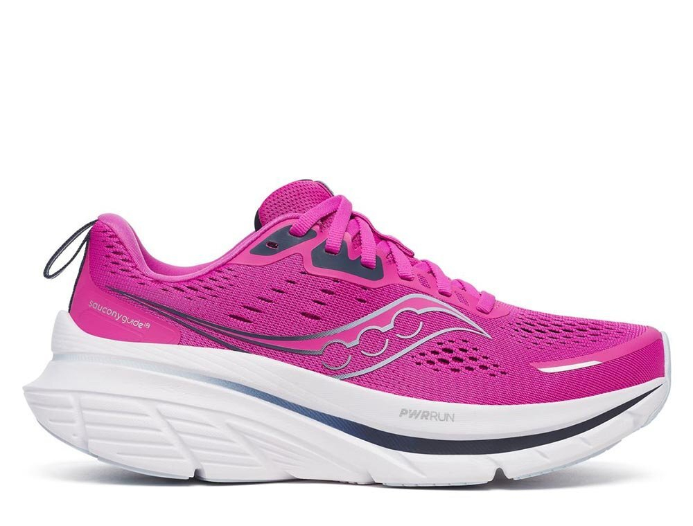 Кроссовки для бега женские Saucony Guide 18 W Фуксия