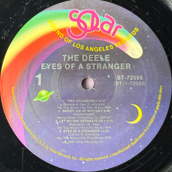 Виниловая пластинка The Deele - Eyes Of A Stranger LP