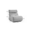 Кресло Club серое
