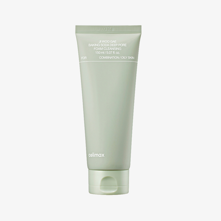 CELIMAX Пенка для глубокого очищения с содой Ji Woo Gae Baking Soda Deep Pore Foam Cleansing (150 мл)