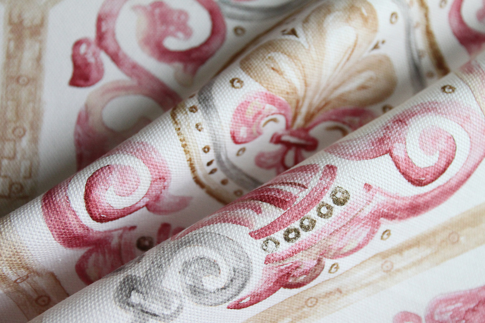 Рогожка Cotonello Medina (Котонело Медина) A 25 rosa